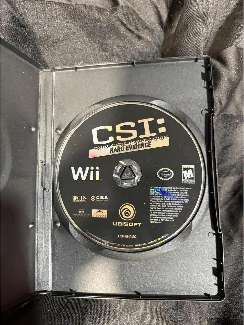 CSI Hard Evidence Wii Game - Pre-Owned‎
